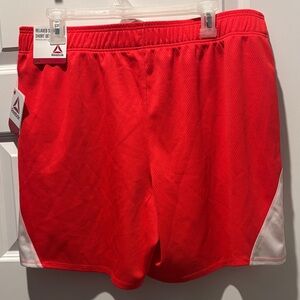 Reebok Scarlet Red Sports Shorts